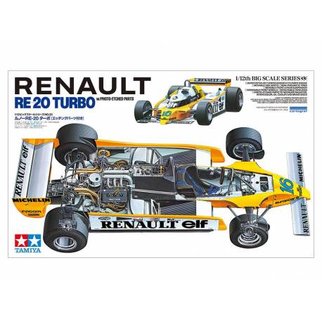 Renault RE-20 Turbo (w/Photo-Etched Parts)