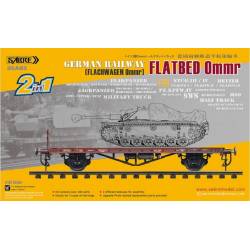 German Railway Flatbed Ommr (Flachwagen Ommr)