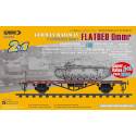 German Railway Flatbed Ommr (Flachwagen Ommr) Super Value Pack (1+1)