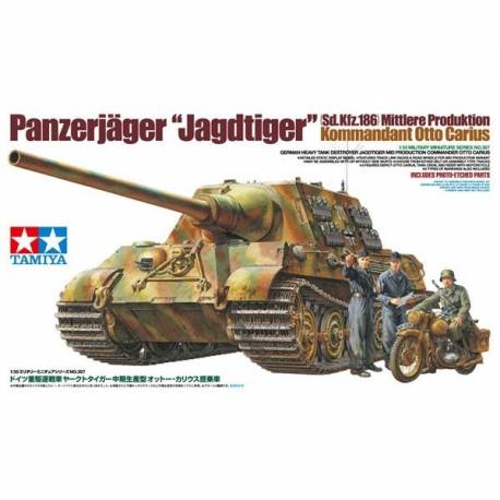 Panzerjäger "Jagdtiger" Sd.Kfz.186 Mid Production - Kommandant Otto Carius 