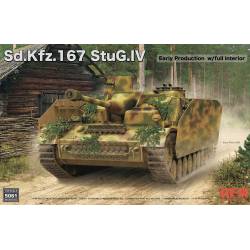 Sd.Kfz.167 StuG.IV Early Production w/full interior