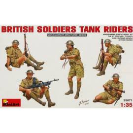 British Soldiers Tank Riders 