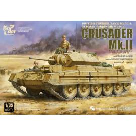 Crusader Mk.II British Cruiser Tank MK.VI & German Pzkpfw.MK V746(e)
