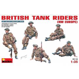 BRITISH TANK RIDERS (NW EUROPE)  