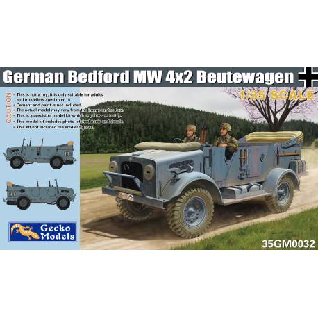 German Bedford MW 4x2 Beutewagen