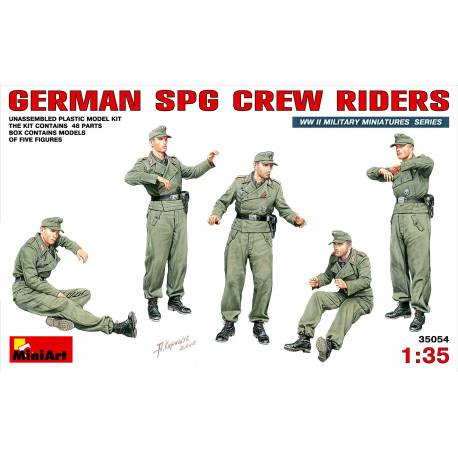 GERMAN SPG CREW RIDERS 