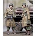 WW2 US MG Team Winter Set (2 figures)