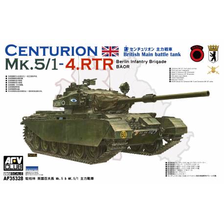 British MBT Centurion MK.5/1-4.RTR Berlin Infantry Brigade (BAOR)