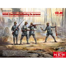 Figurines maquettes WWI Infantry German/British/French (1914