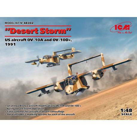 ‘Desert Storm’ US aircraft OV-10A and OV-10D+, 1991