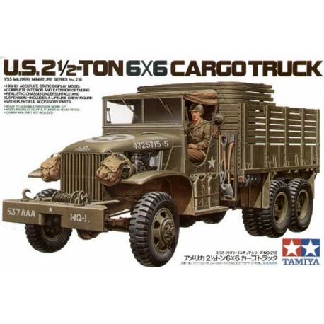 U.S. 2.5 Ton 6x6 Cargo Truck 