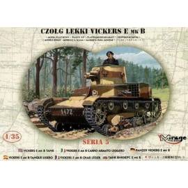 VICKERS E Mk B TANK - tourelle simple 