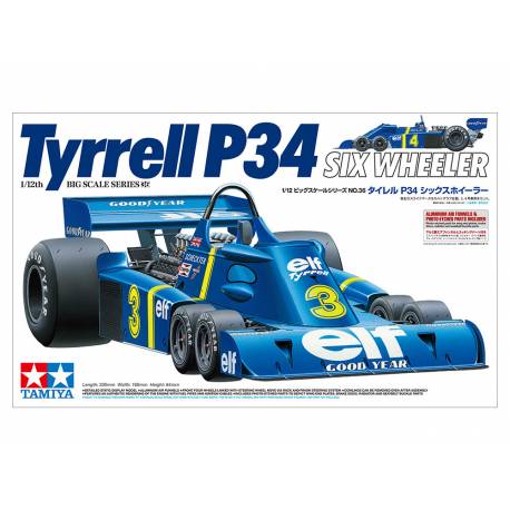 Tyrrell P34 Six Wheeler (w/Photo-Etched Parts)