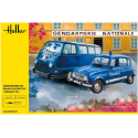 Gendarmerie Set Renault Estafette + Renault 4TL