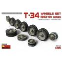 T-34 WHEELS SET. 1943-44 series