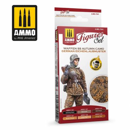 Erbsenmuster Pea Dot Camouflage Figures Set