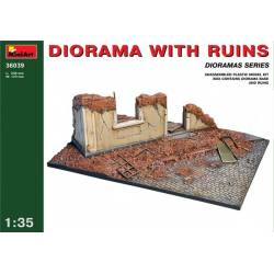 DIORAMA WITH RUINS 