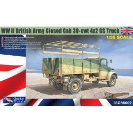 WWII British Army Closed Cab 30cwt 4x2 GS Truck