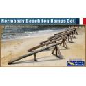 Normandy Beach Log Ramps Set