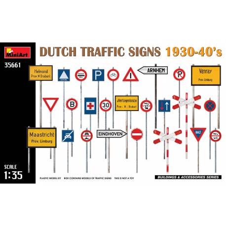 DUTCH TRAFFIC SIGNS 1930-40’s