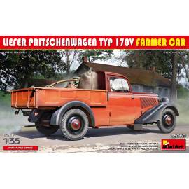 Maquette voiture LIEFER PRITSCHENWAGEN TYP 170V FARMER CAR|MiniArt|38060|1:35