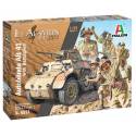 Autoblinda AB 41 with Bersaglieri El Alamein