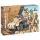 Autoblinda AB 41 with Bersaglieri El Alamein