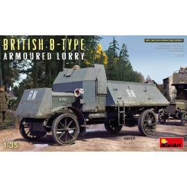 Maquette camion BRITISH B-TYPE ARMOURED LORRY|MiniArt|39006|1:35