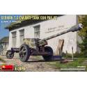 GERMAN 7.5CM ANTI-TANK GUN PAK 40 EARLY PROD