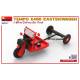 Maquette voiture TEMPO E400 KASTENWAGEN 3-WHEEL DELIVERY BOX TRACK|Miniart|38047|1:35