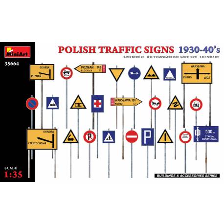 POLISH TRAFFIC SIGNS 1930-40’s