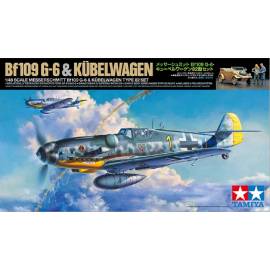 Messerschmitt Bf109 G-6 & Kübelwagen Type 82 Set