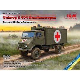 Unimog S 404 Krankenwagen German Military Ambulance