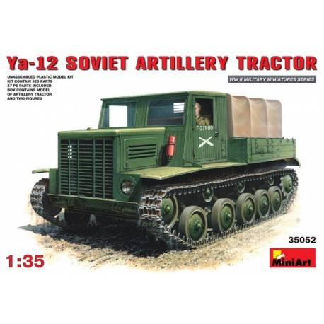 Ya-12 SOVIET ARTILLERY TRACTOR early production 