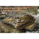 Pz.Kpfw.IV Ausf. J Early/Mid & Railway Flatbed Ommr Limited Edition