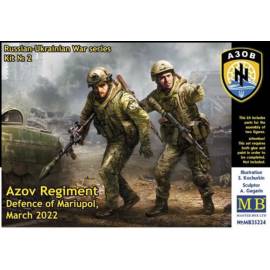 Ukrainian-Russian War series. Kit No 2. Azov Regiment, Defence of Mariupol, March 2022