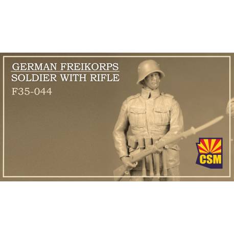 German Freikorps soldier with rifle