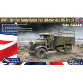 WWII British Army Open Cab 30-cwt 4x2 GS Truck