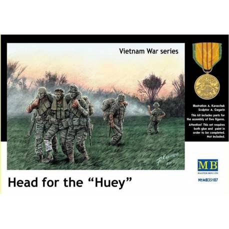 HEAD FOR THE HUEY VIETNAM 