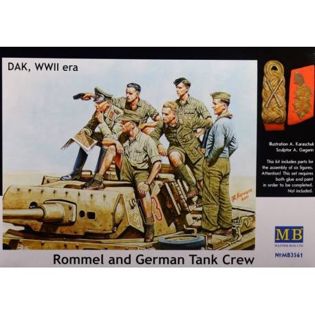 Rommel and German Tank Crew (DAK, 1941-1943) 