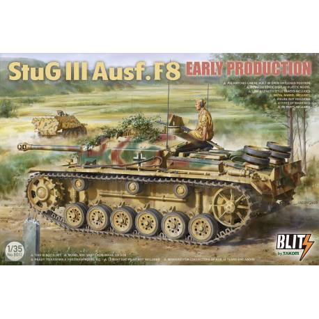 Maquette char Stug III Ausf.F8 Early Production|TAKOM|8013|1:35