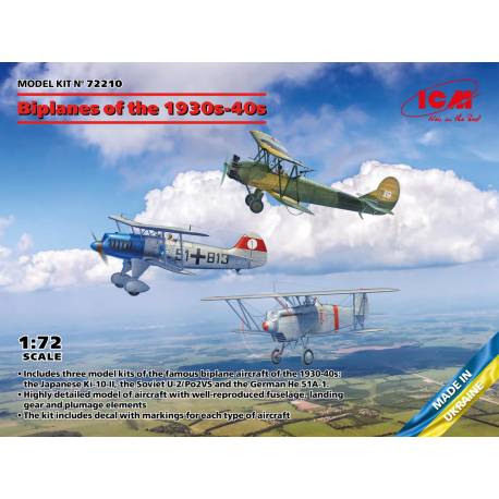 Biplanes of the 1930s and 1940s