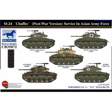 M-24 "Chaffee" (Post-War Version) Service In Asian Army Force 