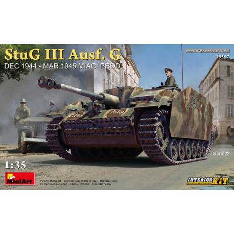 StuG III Ausf. G DEC 1944 – MAR 1945 MIAG PROD. INTERIOR KIT