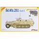 Sd.Kfz.251 Ausf.C + German Infantry In Action 1941-42 Figures Set 