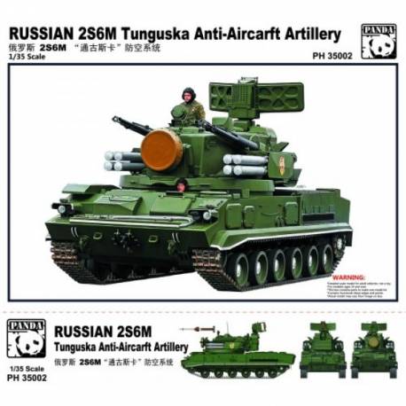 Russian 2S6M Tunguska Anti-Aircraft Artillery 