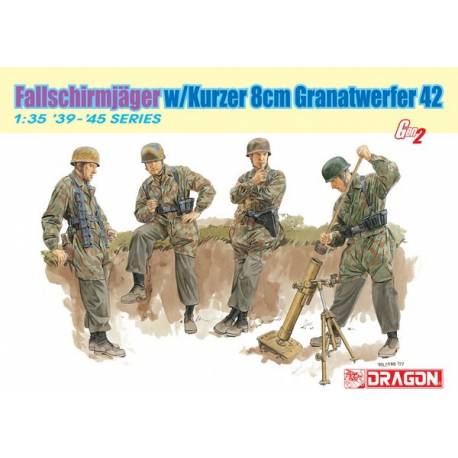 Fallschirmjäger w/Kurzer 8cm Granatwerfer42 