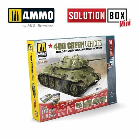 SOLUTION BOX MINI 11 - 4BO Russian Green Vehicles