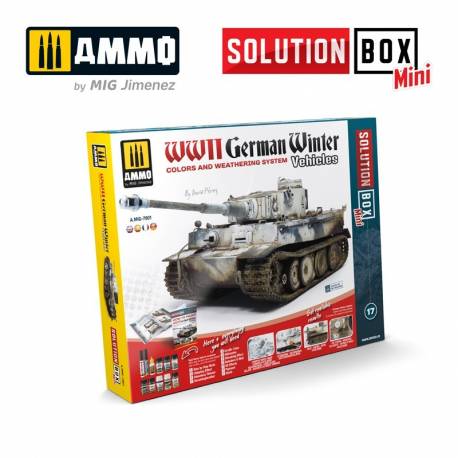 SOLUTION BOX MINI 17 - WWII German Winter Vehicles