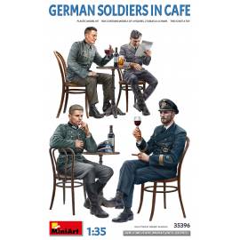 GERMAN SOLDIERS IN CAFE